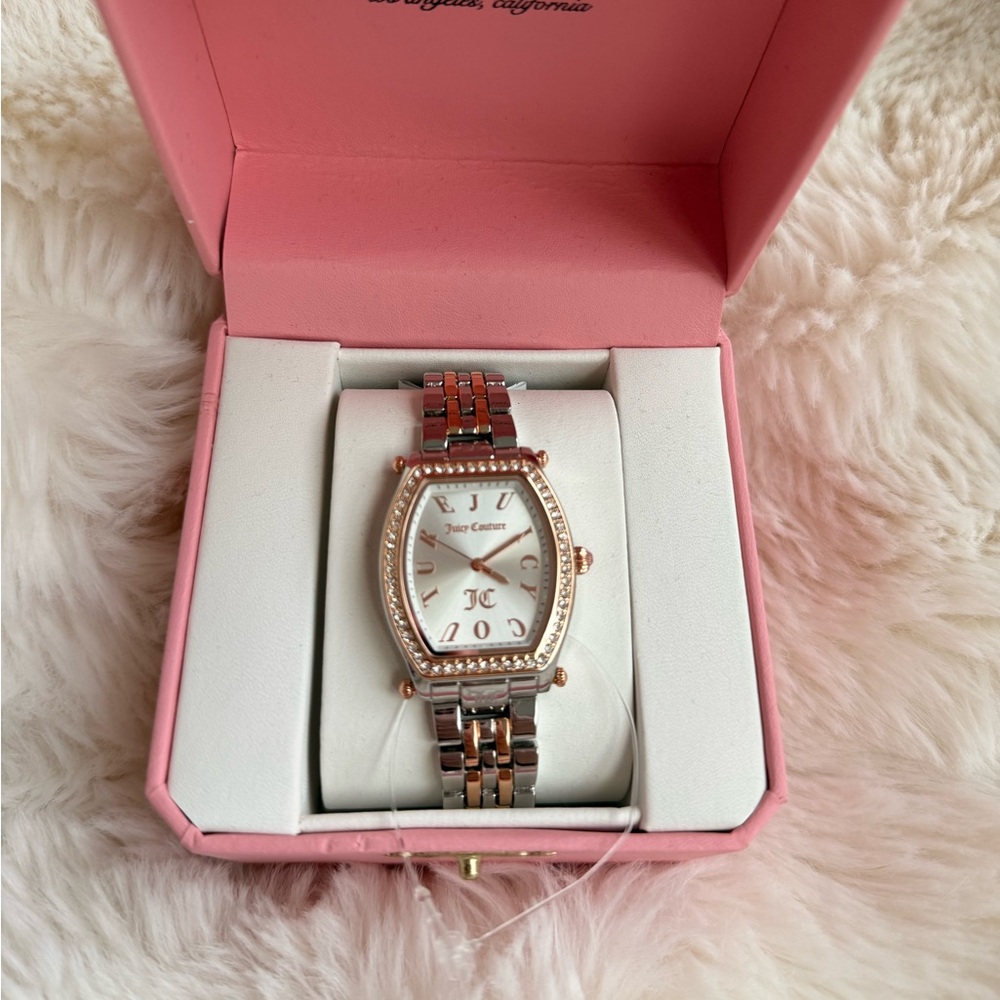 Juicy Couture Two-Tone Silver and Gold Watch